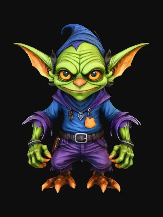 3D model for Goblin Adventurer
