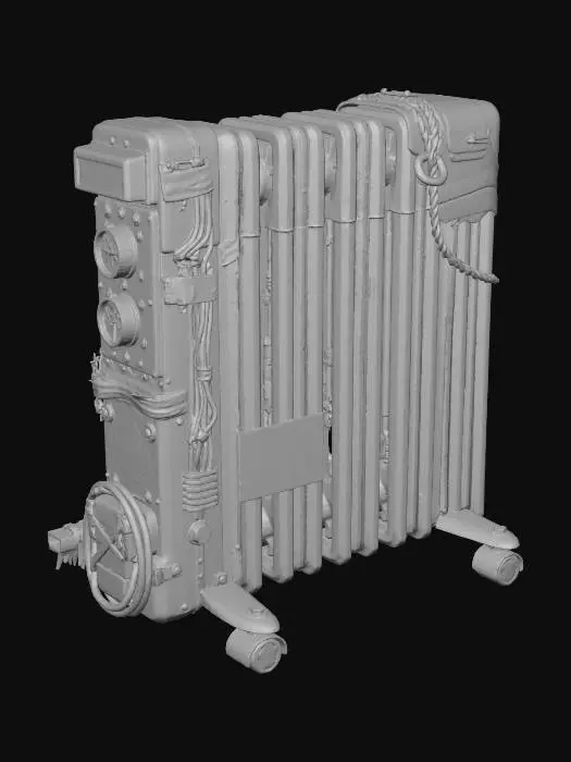3D model for Post-Radiator