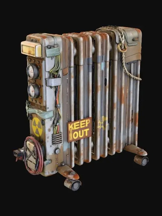 3D model for Post-Radiator