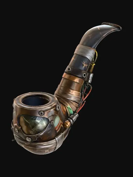 3D model for Post-Smoking Pipe