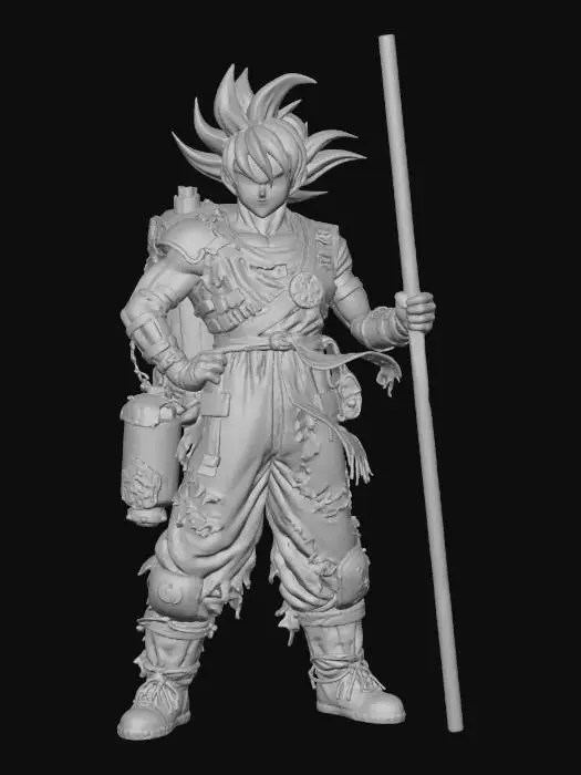 3D model for Post-Goku