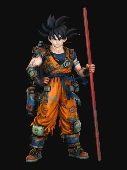 3D model for Post-Goku