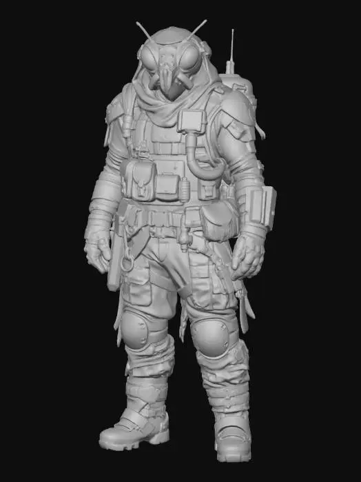 3D model for Insectoid