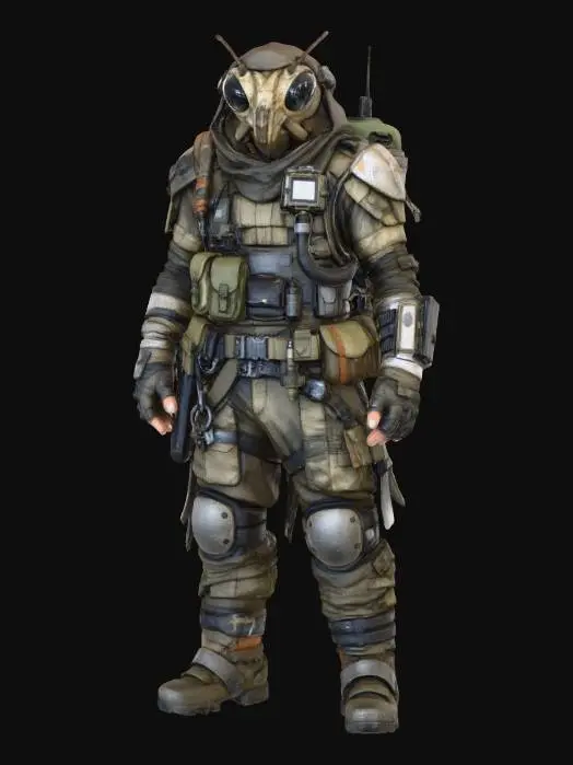 3D model for Insectoid