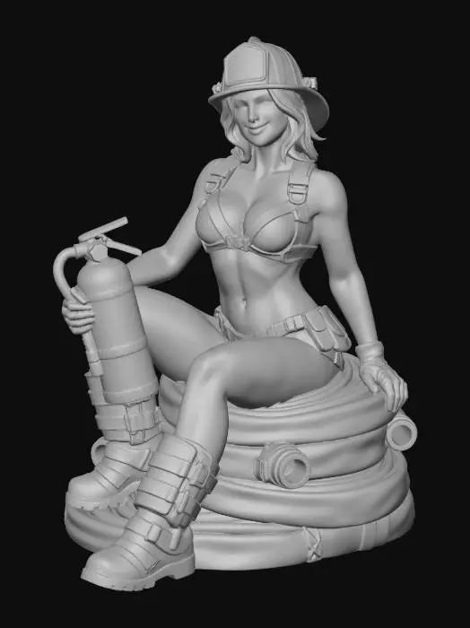 3D model for Firefighter Glamour