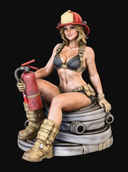 3D model for Firefighter Glamour