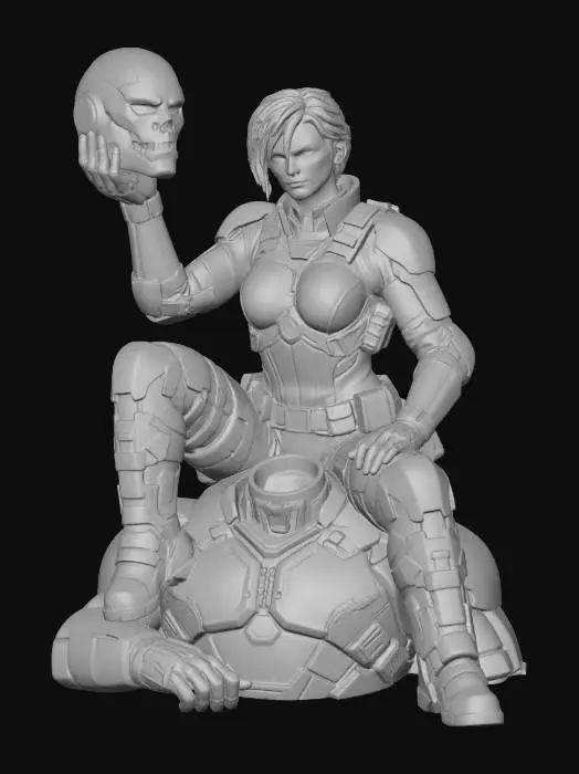 3D model for Cyborg Conqueror