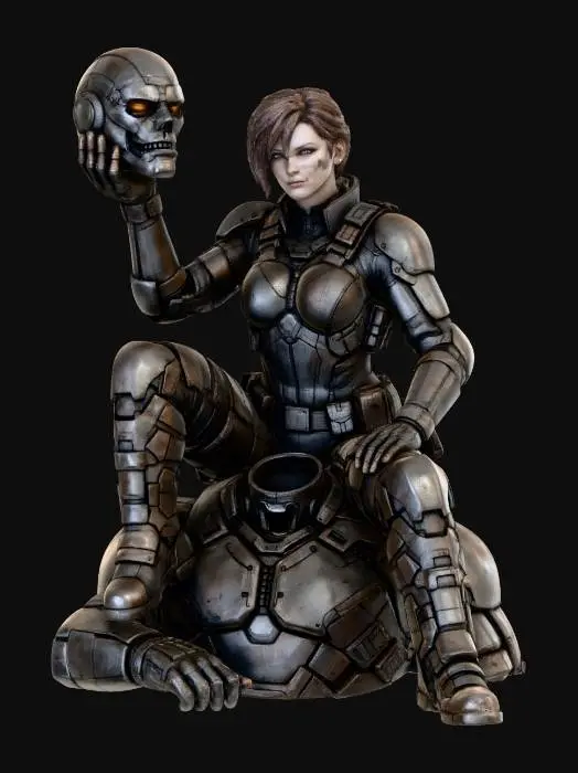 3D model for Cyborg Conqueror