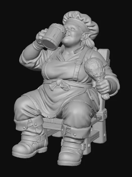 3D model for Feasting