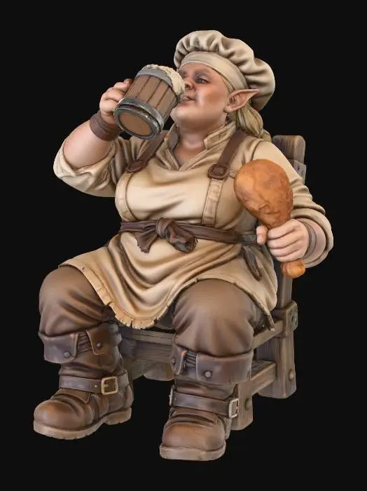 3D model for Feasting