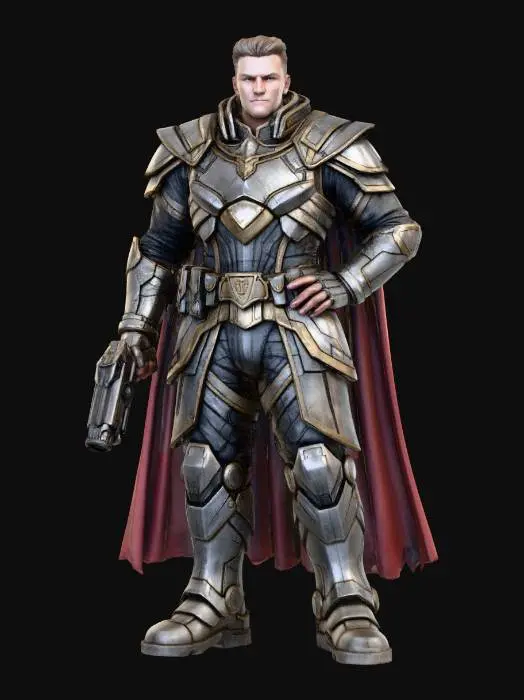 3D model for Commander