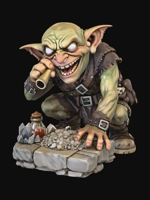 3D model for Fast Goblin