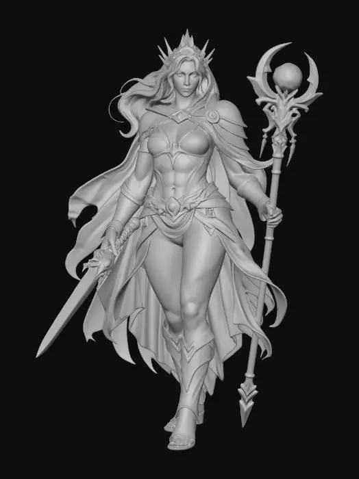 3D model for Icebound Empress