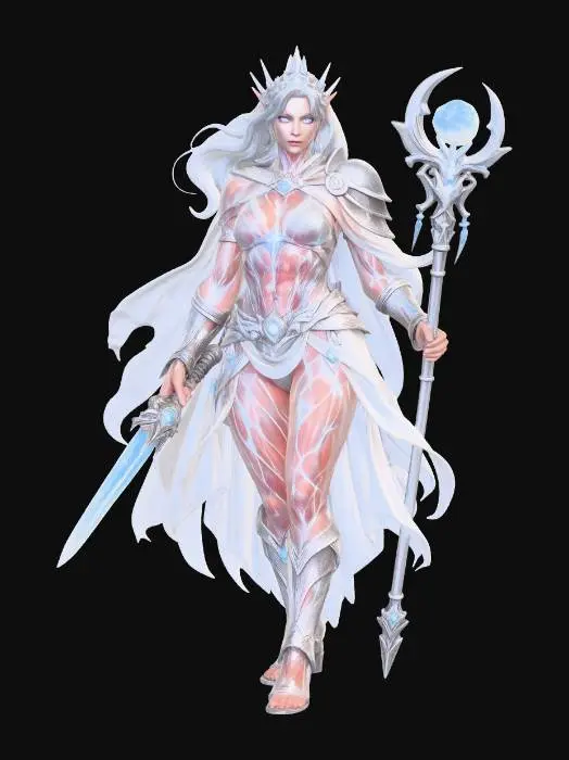 3D model for Icebound Empress