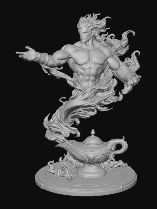 3D model for Djinn