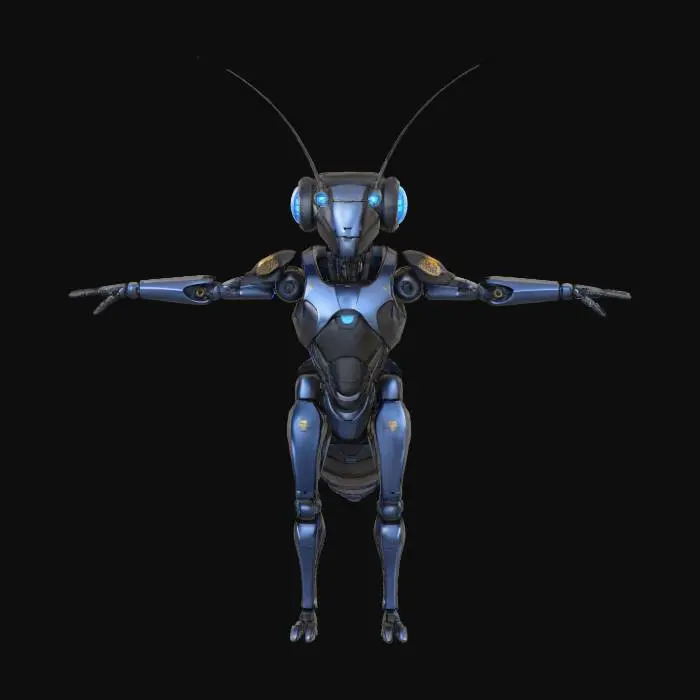 3D model for Cyber Mantis