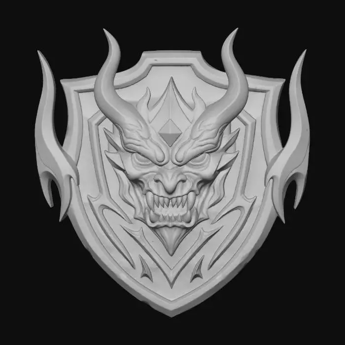 3D model for Demonic Emblem