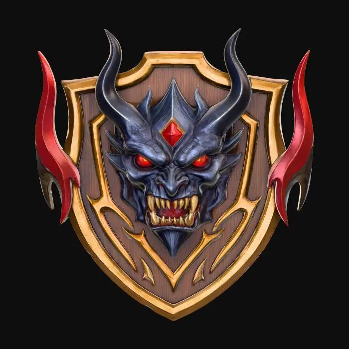 3D model for Demonic Emblem