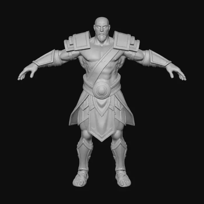 3D model for Warrior Titan, #villain#