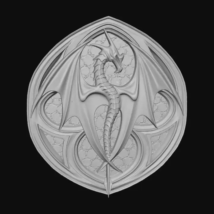 3D model for Emberwing Emblem