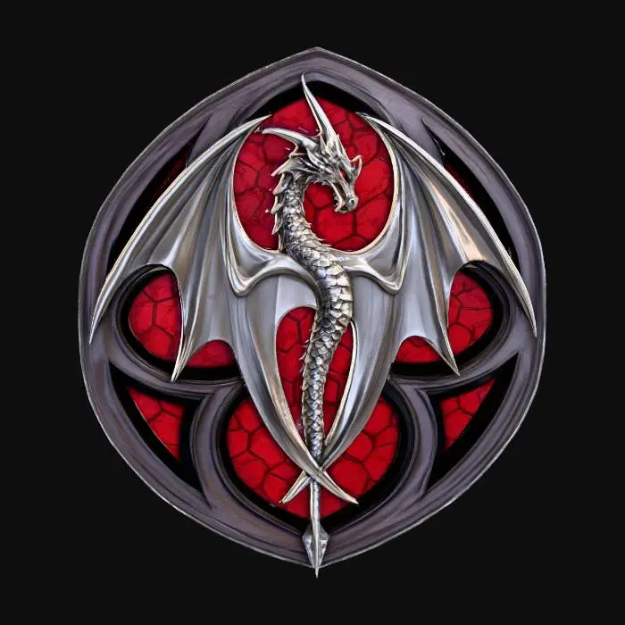 3D model for Emberwing Emblem
