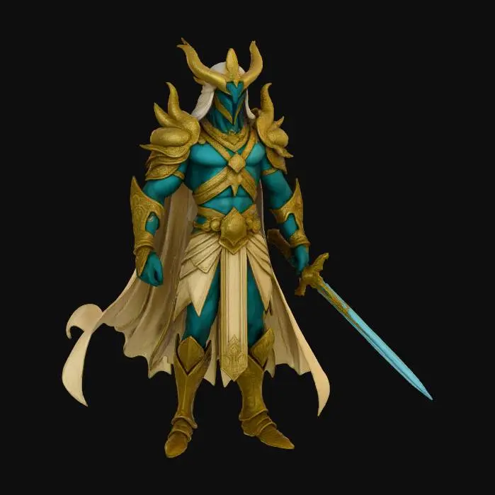 3D model for Ethereal Sentinel