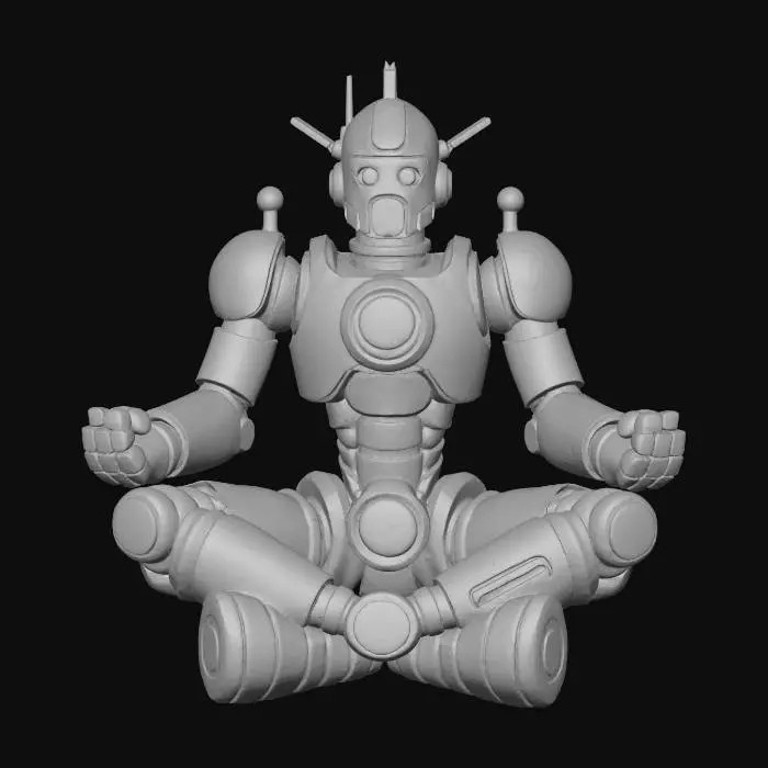3D model for Meditative Robot