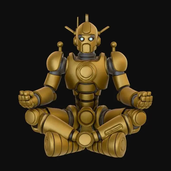 3D model for Meditative Robot