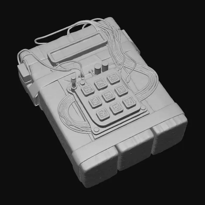 3D model for C4