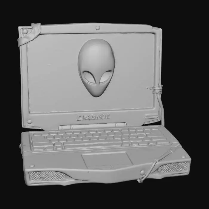 3D model for Post-Gaming-Laptop