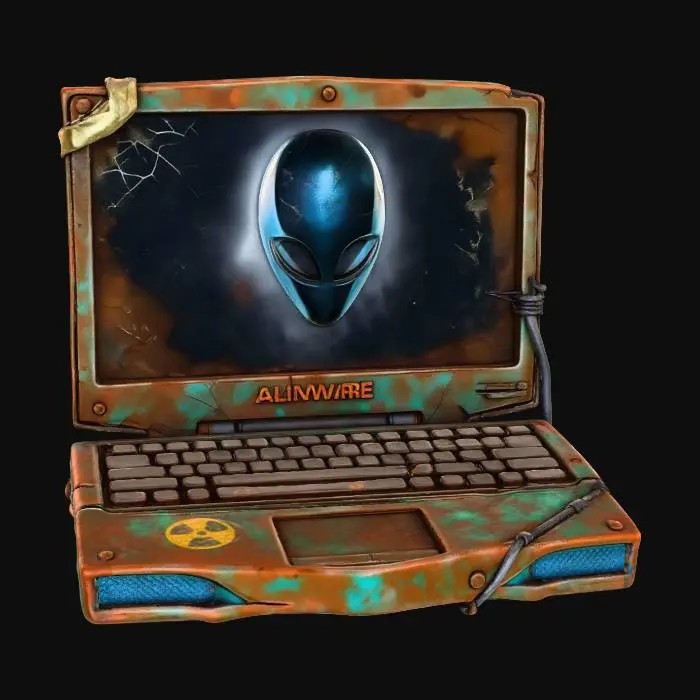 3D model for Post-Gaming-Laptop