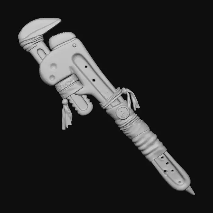 3D model for Post-Wrench