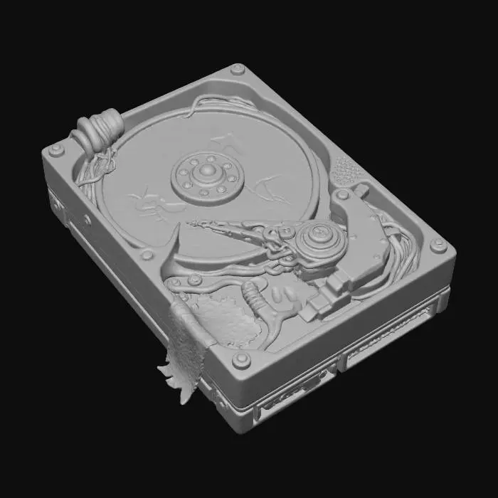 3D model for Post-HDD (40GB)