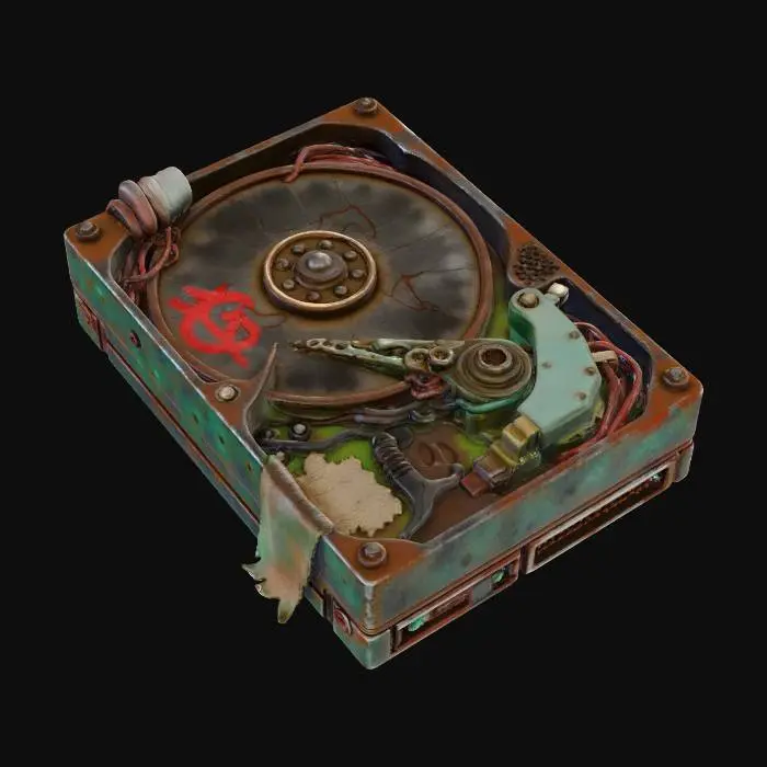 3D model for Post-HDD (40GB)