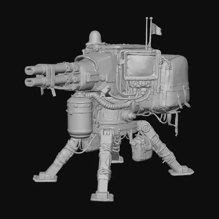 3D model for Post-Turret