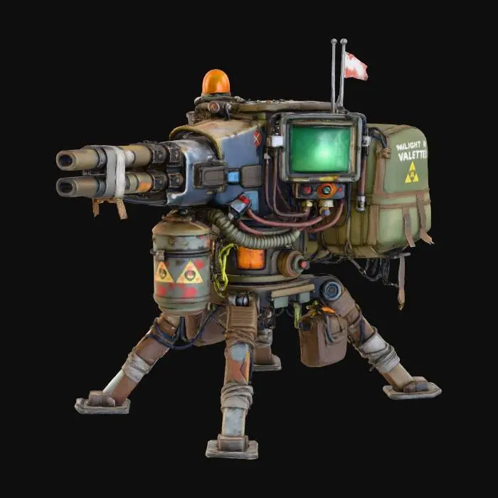 3D model for Post-Turret