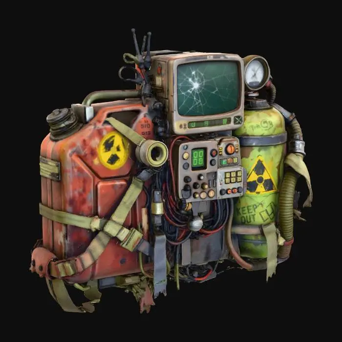 3D model for Nuclear Survival Pack