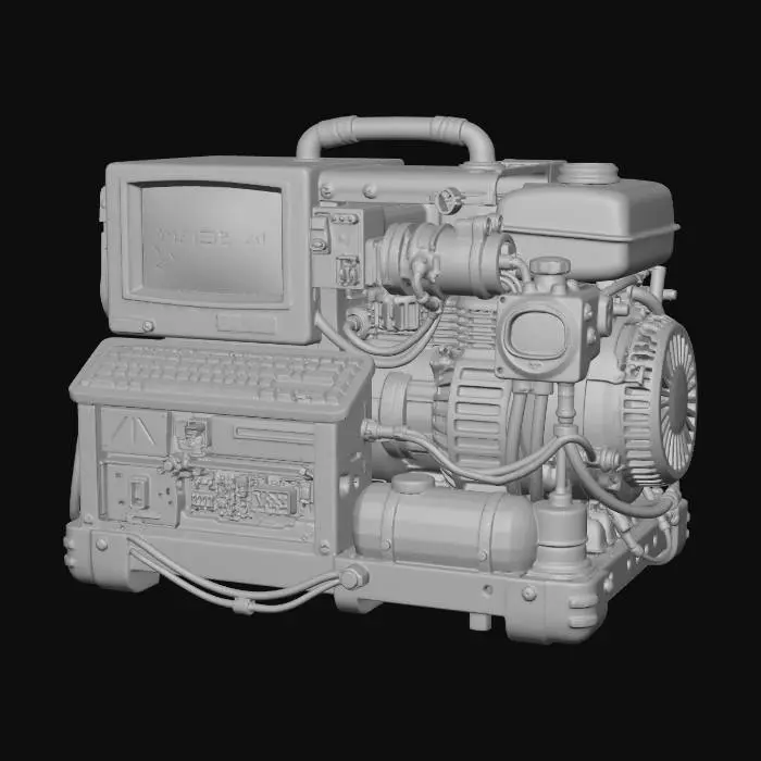3D model for Post-Portable PC