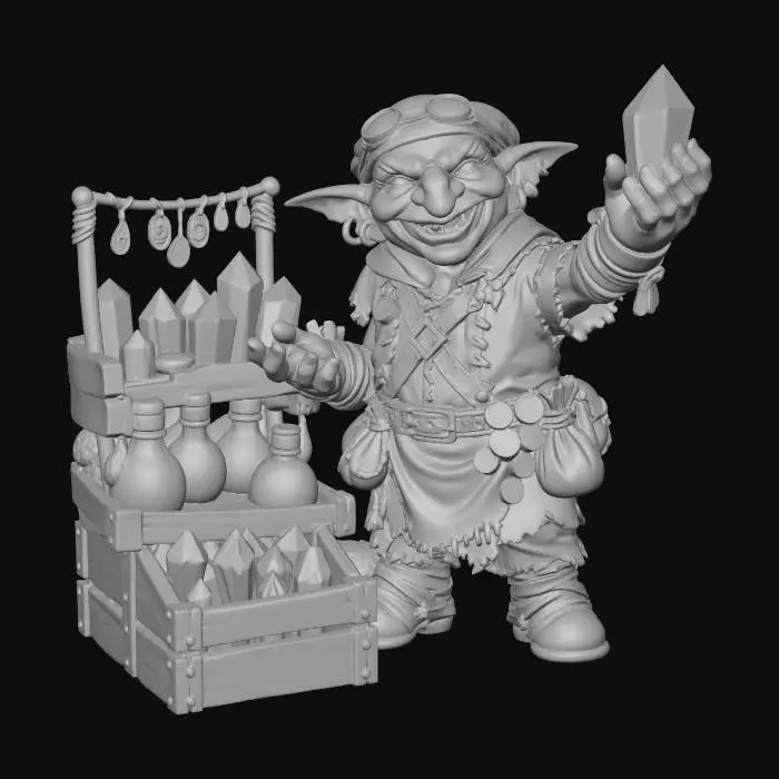 3D model for Goblin Gem Trader