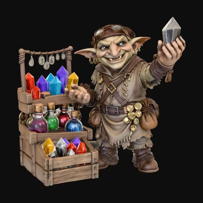 3D model for Goblin Gem Trader