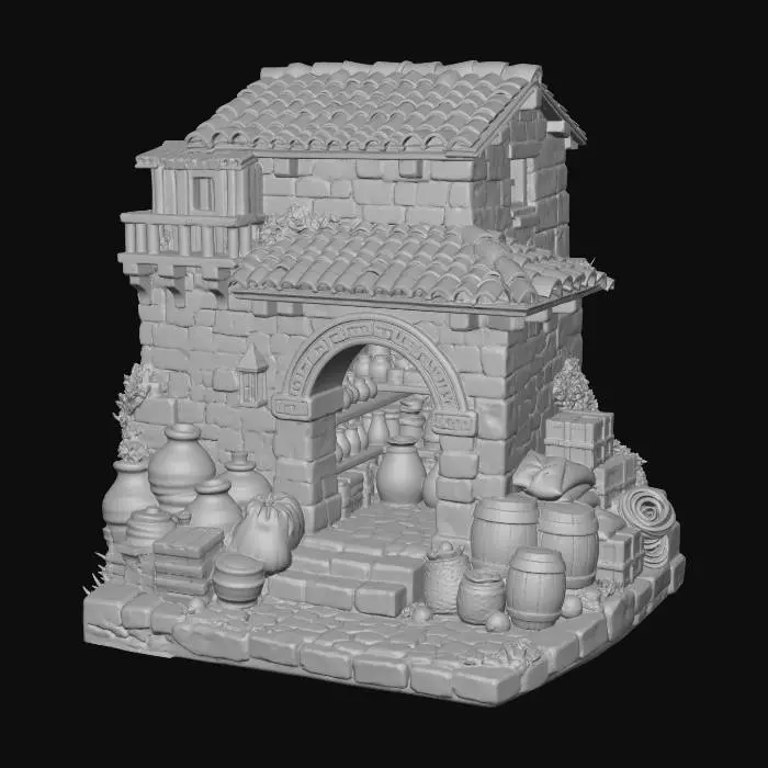 3D model for Greek Warehouse