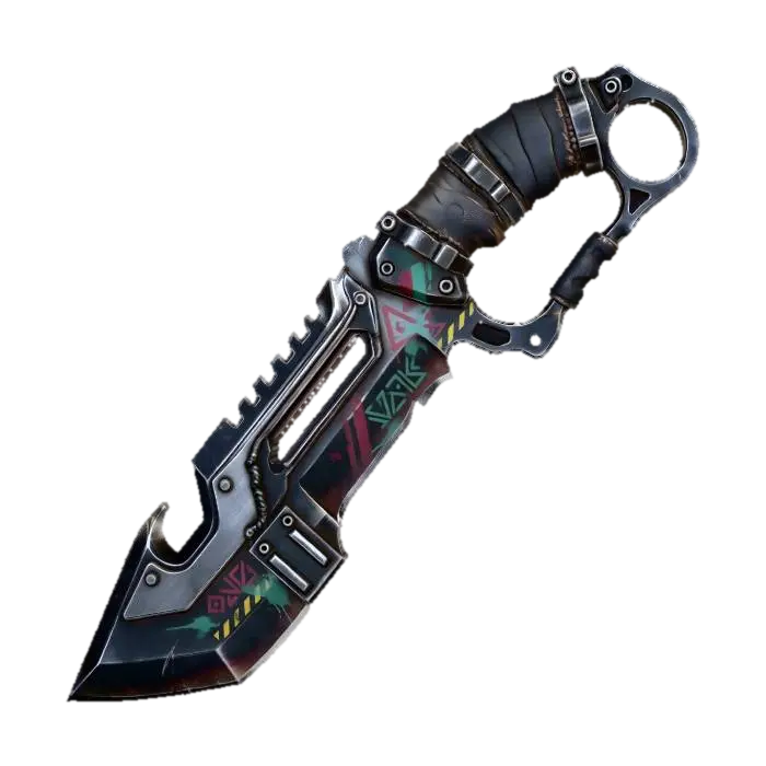 Wasteland Warblade - Dusty 3D model, vytvořený pomocí AI