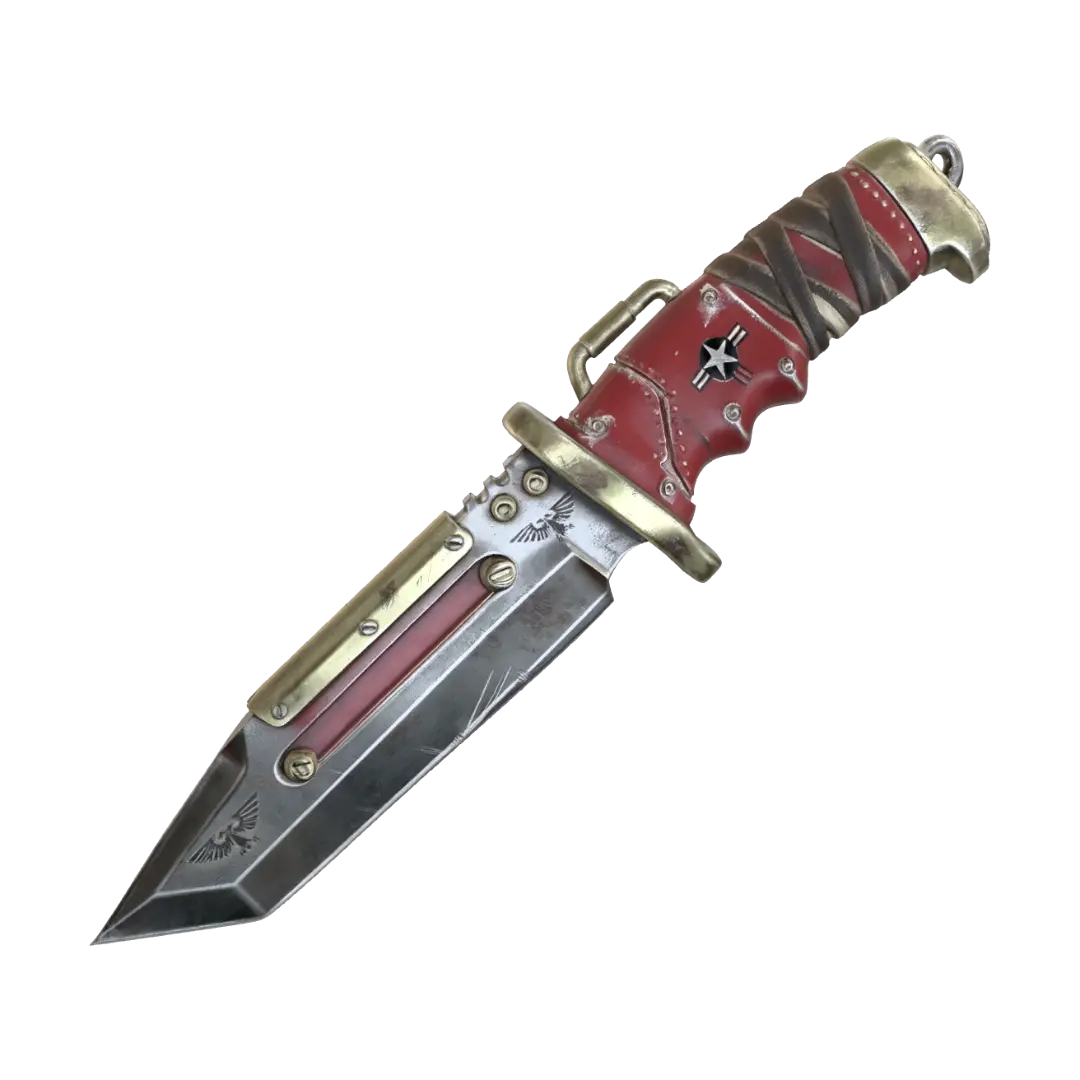 Crimson Edge 3D model, vytvořený pomocí AI