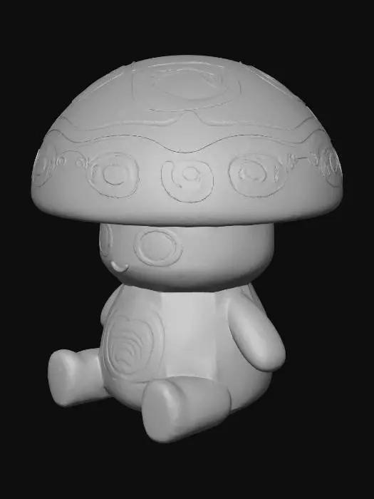 3D model for Mushroom Whimsy