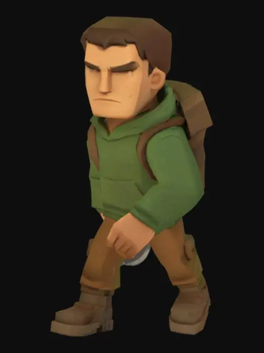 3D model for Superviviente