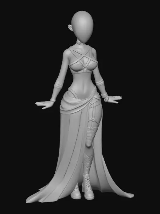 3D model for Nocturnal Grace