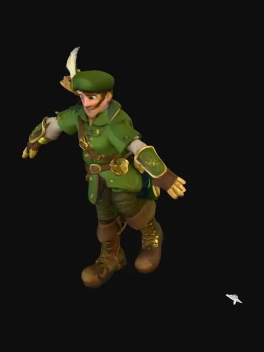 3D model for Robin Hood