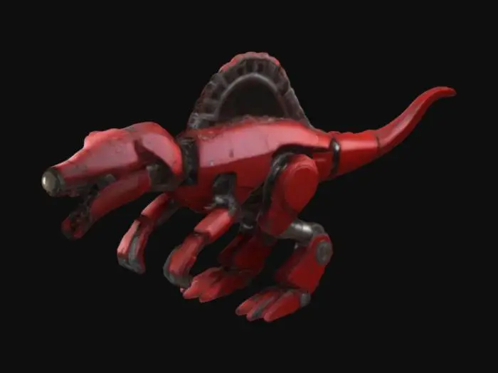 3D model for dino_transssssssss