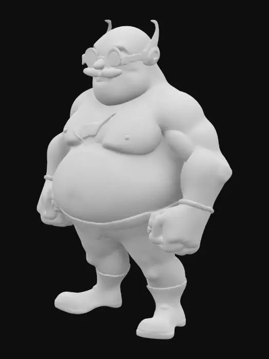 3D model for eggman cobined whit flash skin, gordo con su barriga en forma redonda como el eggman original