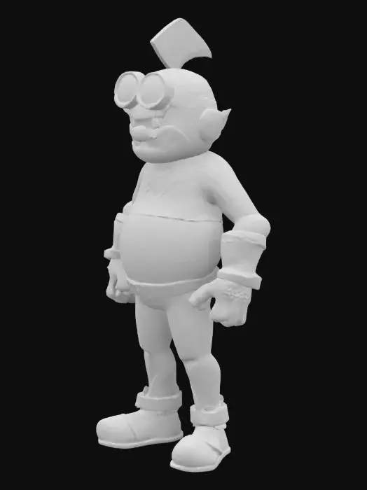 3D model for eggman cobined whit flash skin, gordo con su barriga en forma redonda como el eggman original
